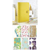 Websters Pages - Color Crush Collection - Personal Planner Kit - Yellow - Undated
