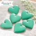 Websters Pages - Sprinkled with Love - Charms - Metal Embellishments - Heart