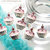 Websters Pages - Party Time Collection - Charms - Metal Embellishments - Cupcakes