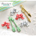 Websters Pages - Hello World Collection - Charms - Metal Embellishments - Arrows and Bows