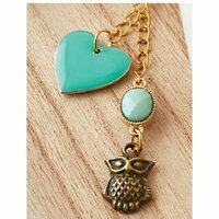 Websters Pages - Color Crush Collection - Charms - Watching Heart