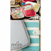 Websters Pages - Color Crush Collection - CraftMate Folio - Grey