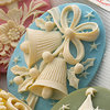 Websters Pages - Silhouettes - Resin Cameo Pieces - Blue Bells