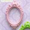 Websters Pages - Perfect Bulks - Resin Embellishment Pieces - Frame - Violet