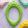 Webster's Pages - Perfect Bulks - Resin Embellishment Pieces - Frame - Green