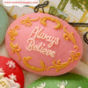 Websters Pages - A Christmas Story Collection - Perfect Bulks - Resin Embellishment Pieces - Always Believe Cameos - Pink