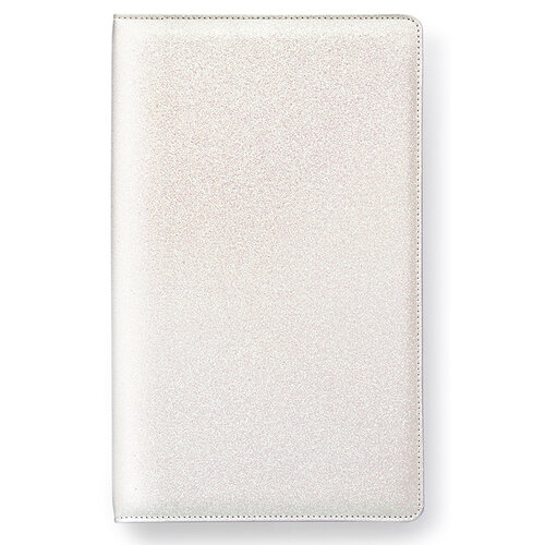 Websters Pages - Color Crush Collection - Creative Photo Album - Tall - White Glitter