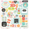 Websters Pages - Our Travels Collection - 12 x 12 Chipboard Stickers