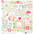 Websters Pages - Growing Up Girl Collection - 12 x 12 Chipboard Stickers