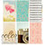 Websters Pages - Color Crush Collection - Personal Planner Divider Kit - Dip Dye - Gold