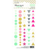 Websters Pages - Color Crush Collection - Enamel Dots Pack - Happy