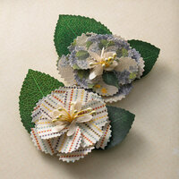 Websters Pages - Yacht Club Collection - Florettes - Fabric Flowers