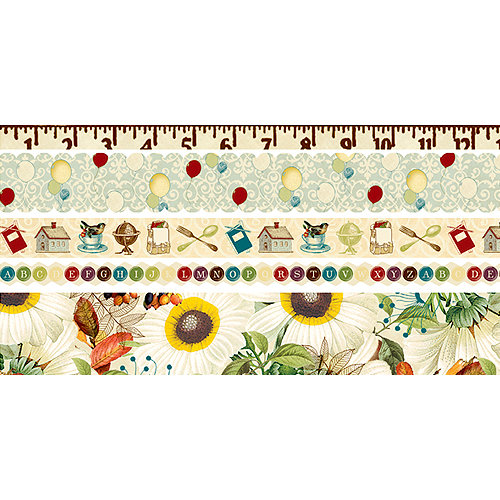 Websters Pages - WonderFall Collection - Fabric Ribbons