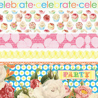 Websters Pages - Let's Celebrate Collection - Fabric Ribbons