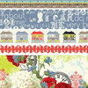 Websters Pages - All About Me Collection - Fabric Ribbons