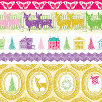 Websters Pages - Winter Fairy Tales Collection - Fabric Ribbons