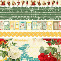 Websters Pages - A Botanical Christmas Collection - Fabric Ribbons