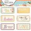 Websters Pages - Western Romance Collection - Fabric Tickets