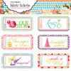 Websters Pages - Winter Fairy Tales Collection - Fabric Tickets