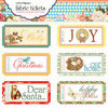 Websters Pages - A Botanical Christmas Collection - Fabric Tickets
