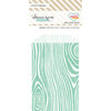 Websters Pages - Sweet Notes Collection - Mini Craft Bags - Wood - Teal