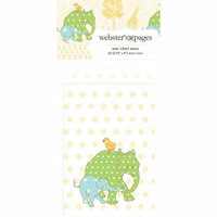 Webster's Pages - New Beginnings Collection - Mini Craft Bags - Large Elephants