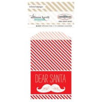 Websters Pages - Its Christmas Collection - Mini Craft Bags - Dear Santa