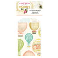 Websters Pages - Postcards from Paris II Collection - Mini Craft Bags - Balloons