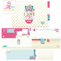 Websters Pages - Sweet Routine Collection - Chipboard Album