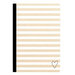 Websters Pages - Color Crush Collection - Composition Notebook - Kraft Stripe - Lined