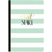 Websters Pages - Color Crush Collection - Composition Notebook - Just Start - Undated Calendar