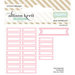 Websters Pages - Happy Collection - Paperclips - Banner - Pink