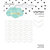 Websters Pages - These Are The Days Collection - Paperclips - Arrow - White