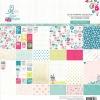 Websters Pages - Sweet Routine Collection - 12 x 12 Paper Pad