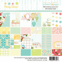 Websters Pages - Party Time Collection - 6 x 6 Paper Pad