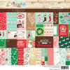 Websters Pages - Gingerbread Village Collection - Christmas - 8 x 8 Paper Pad