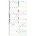 Websters Pages - My Happy Place Collection - Weekly Planner Tear-Away Pad - Undated