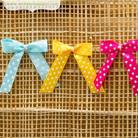 Websters Pages - Quick Picks Collection - Polka Dot Bows - One