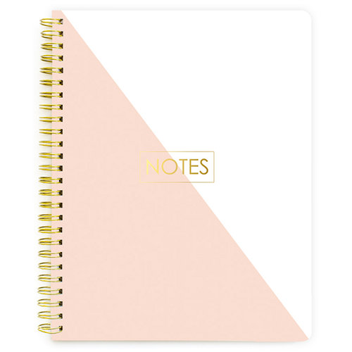 Websters Pages - My Happy Place Collection - Spiral Notebook - Lined - Notes
