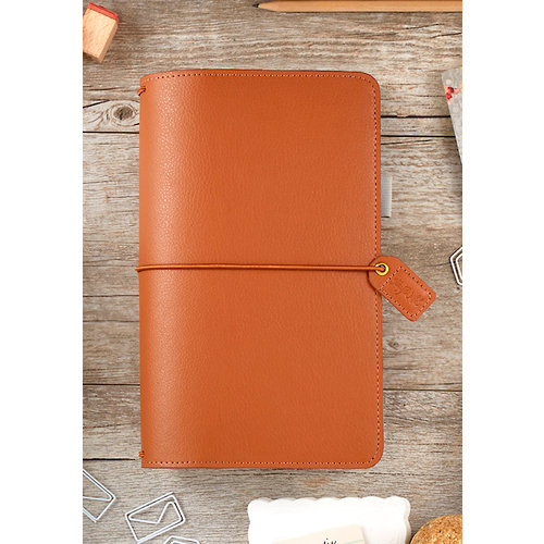 Websters Pages - Color Crush Collection - Traveler's Planner - Camel