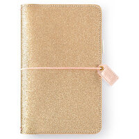 Websters Pages - Color Crush Collection - Traveler's Notebook Planner - Gold Glitter