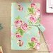 Websters Pages - Color Crush Collection - Traveler's Planner - Mint Floral
