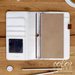 Websters Pages - Color Crush Collection - Traveler's Planner - Natural