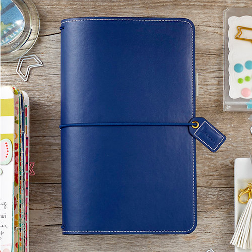 Websters Pages - Color Crush Collection - Traveler's Planner - Navy
