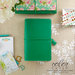 Websters Pages - Color Crush Collection - Traveler's Planner - Summer Green