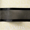 Websters Pages - Designer Ribbon - Black - 25 Yards