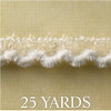 Websters Pages - Designer Ribbon - Snow - 25 Yards