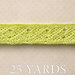 Websters Pages - Ladies and Gents Collection - Designer Ribbon - Fresh Green - 25 Yards