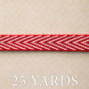 Websters Pages - Yacht Club Collection - Designer Ribbon - Red Yacht - 25 yards