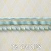 Websters Pages - Winter Fairy Tales Collection - Designer Ribbon - Light Scallop Blue - 25 Yards